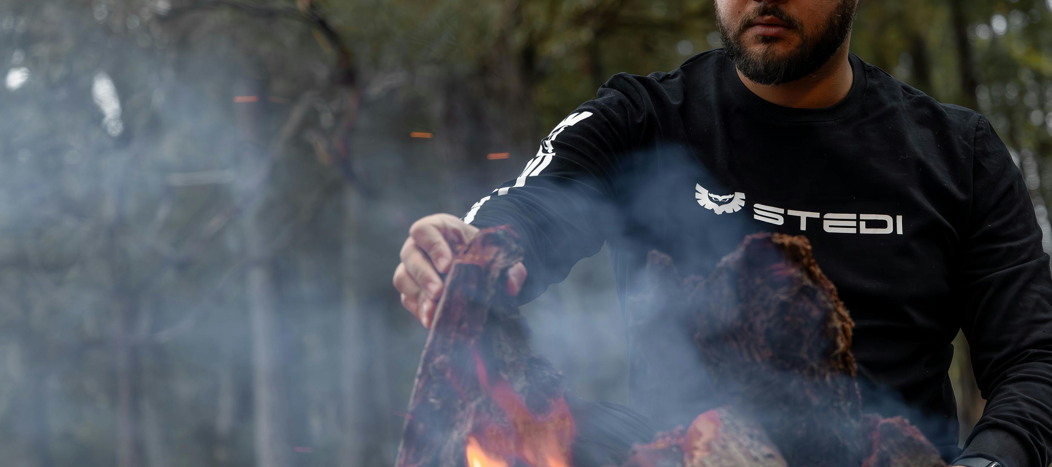 STEDI™ Long Sleeve Crew Tee Black - GPC-Offroad