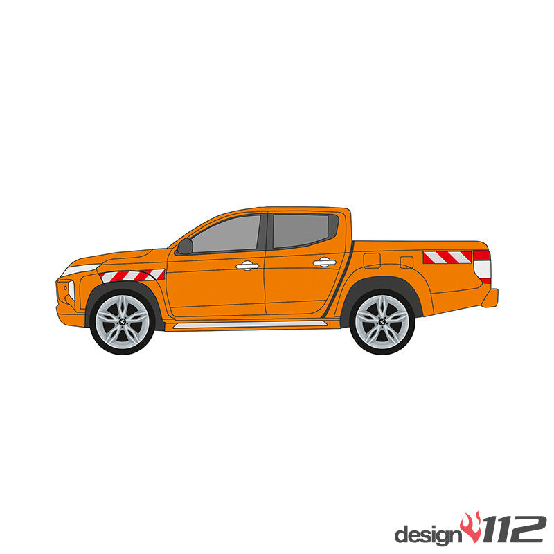 Warnmarkierungssatz - Mitsubishi L200 (ab 2019-) - GPC-Offroad