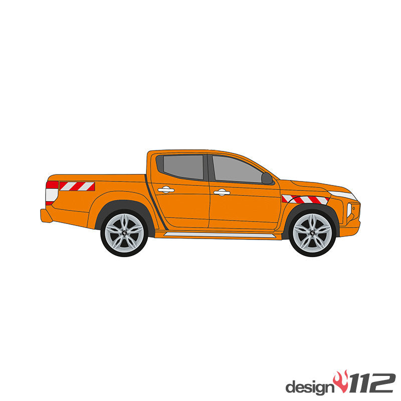 Warnmarkierungssatz - Mitsubishi L200 (ab 2019-) - GPC-Offroad