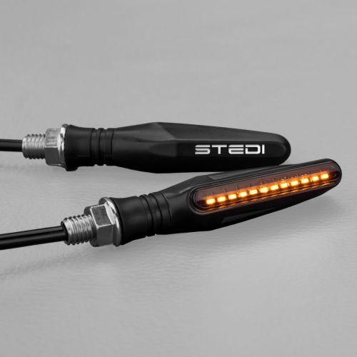 STEDI dynamic motorcycle LED indicators 