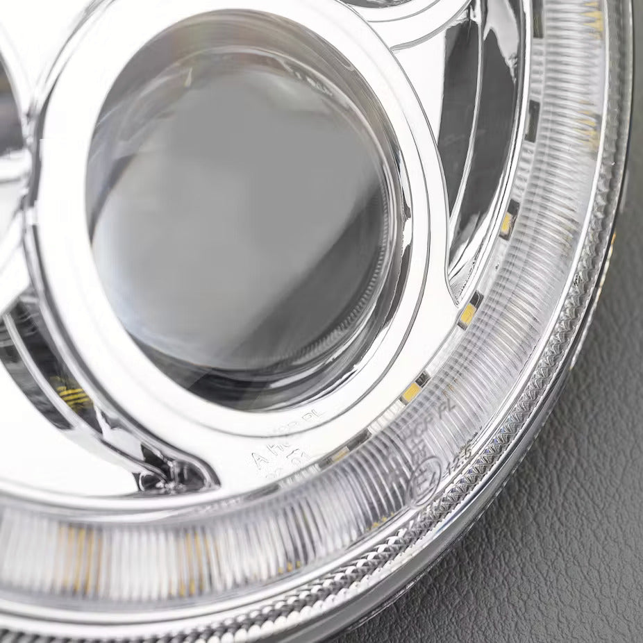 STEDI 7Inch Iris LED Headlight - Chrome (5700K)