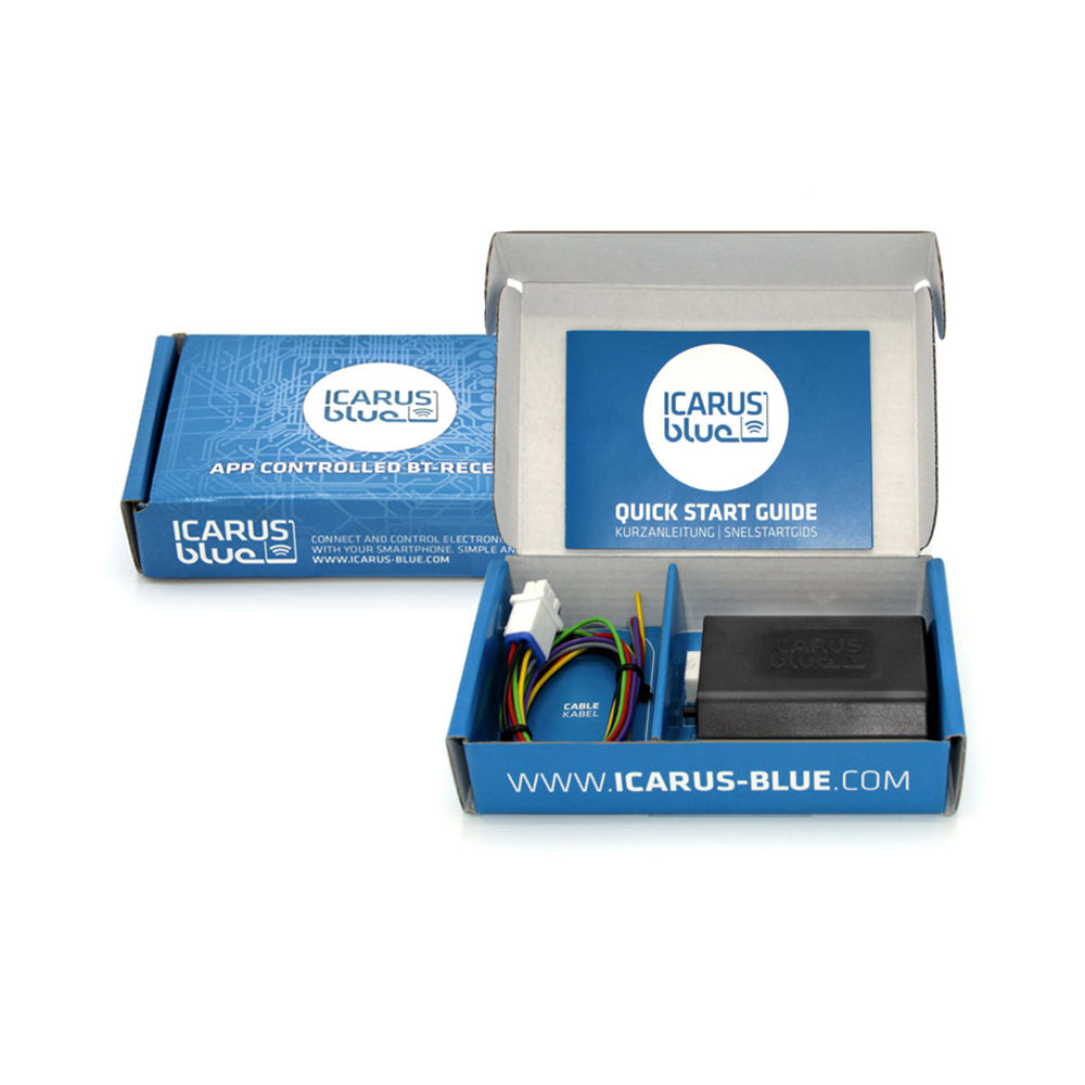 Icarus Blue - Bluetooth 4-Kanal Fernbedienung - Steuerung via App - GPC-Offroad
