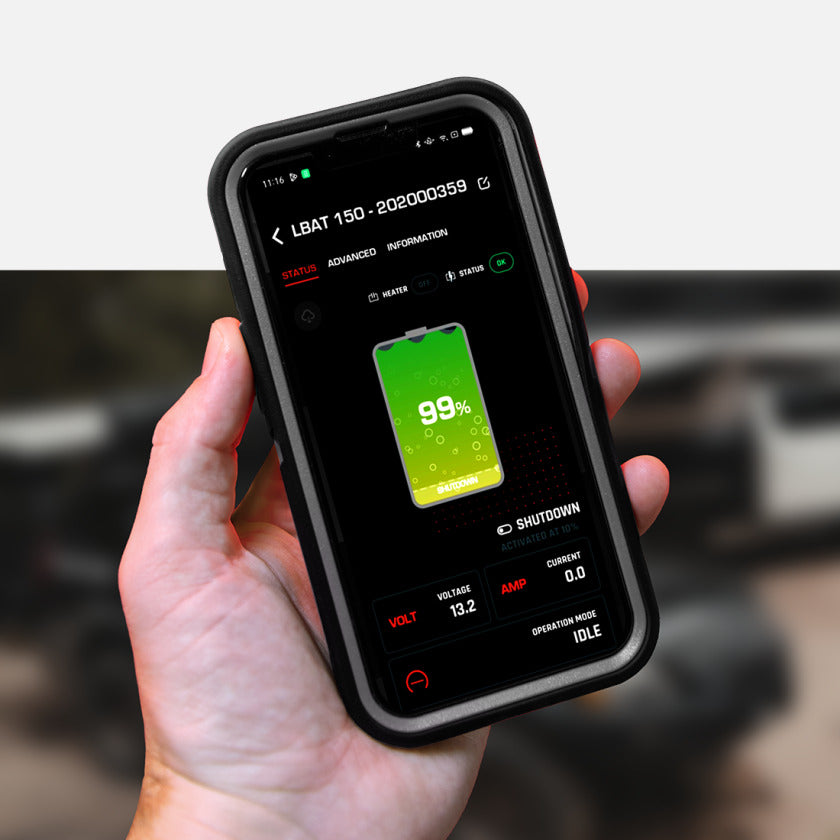 REDARC Alpha150 12V 150Ah Lithium Batterie - GPC-Offroad