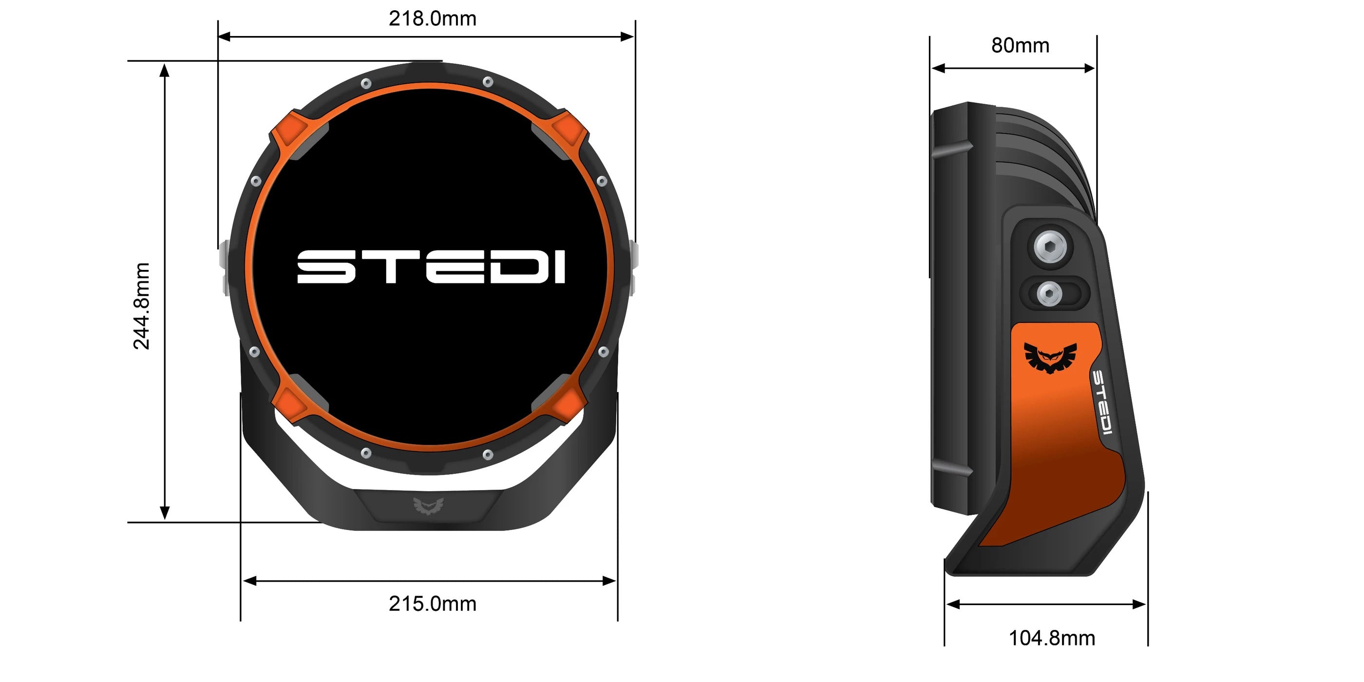 STEDI Type-X™ Pro Plus 8.5" (mit DRL) Käfig (2 Stk.)