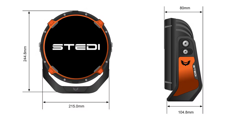 STEDI TYPE-X Pro Plus Kit (inkl. DRL) (2 Stk.)