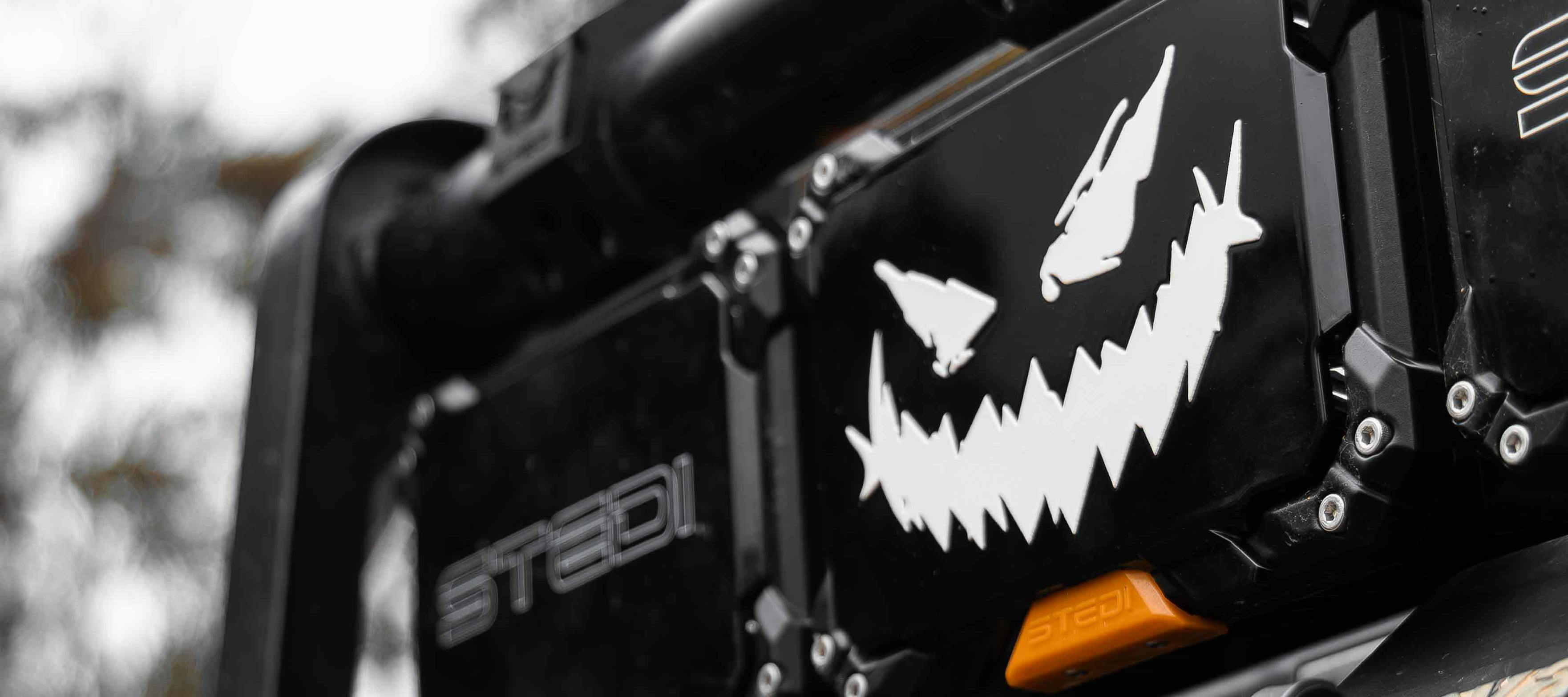 STEDI SMILEY Halloween Vinyl Sticker 