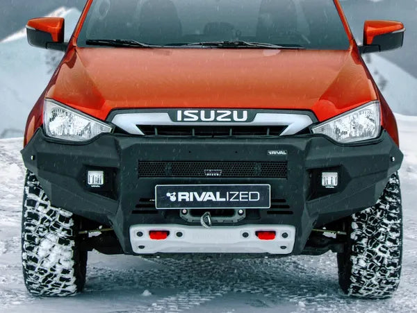 RIVAL4x4 Alu HD winch bumper for ISUZU D-MAX (from 2021+)