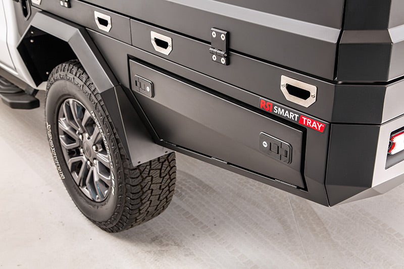 RSI Smart Tray - Flatbed- Ford Ranger/ Toyota Hilux DoKa - Schwarz Matt - GPC-Offroad