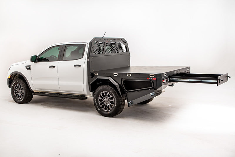 RSI Smart Tray - Flatbed- Ford Ranger/ Toyota Hilux DoKa - Schwarz Matt