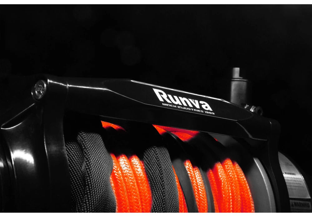 Runva - EWB12K MAX 12V mit Armortech Synthetic Rope - GPC-Offroad