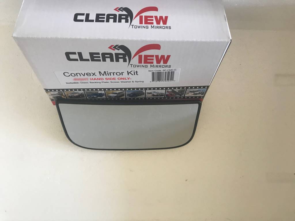 Clearview Original Gen - Ersatz Spiegelglas - Unteres Glas/Totwinkel