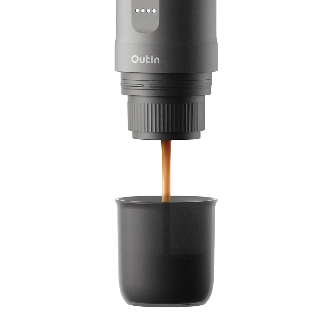 OutIn - Nano - Tragbare Espressomaschine - Space Grau