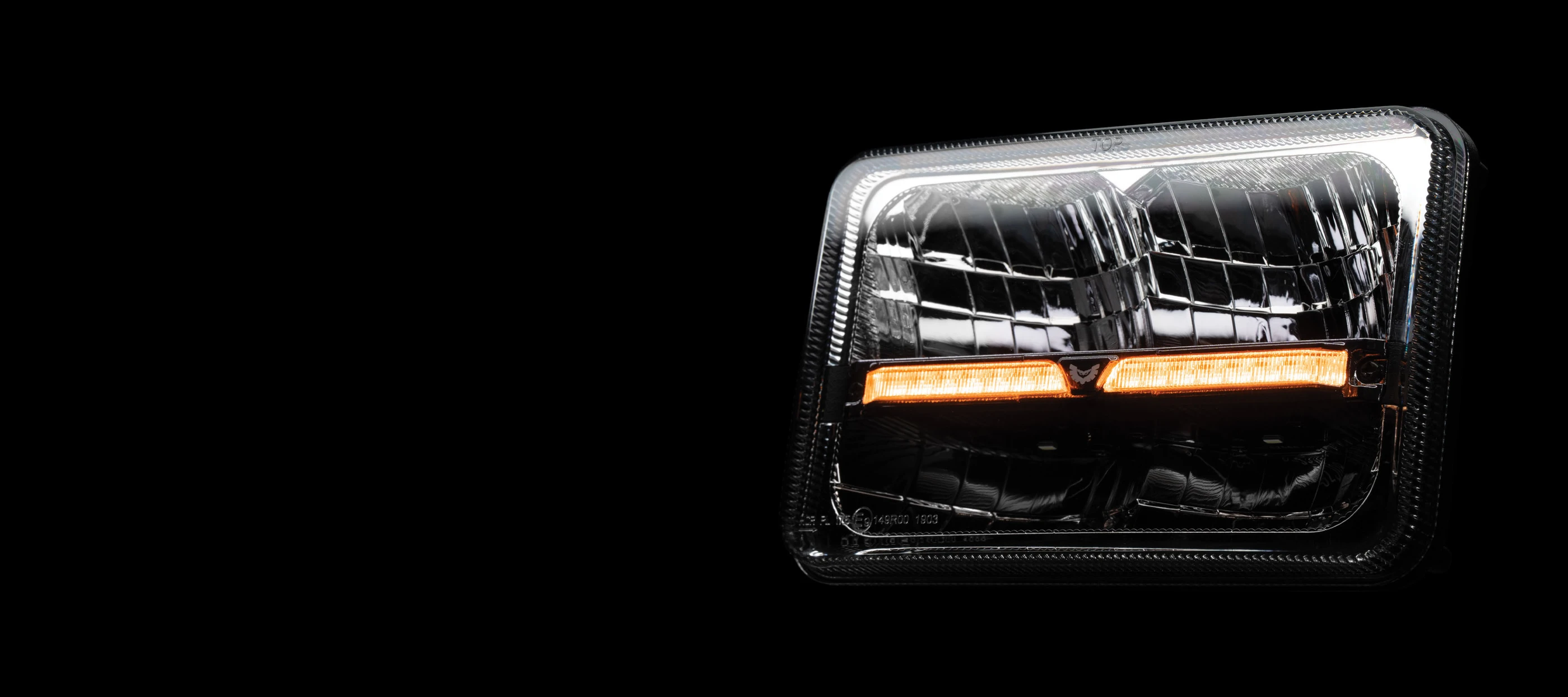 STEDI Homage 6x4" LED Upgrade Scheinwerfer - inkl. Standlicht & Blinker (1 Stk.)