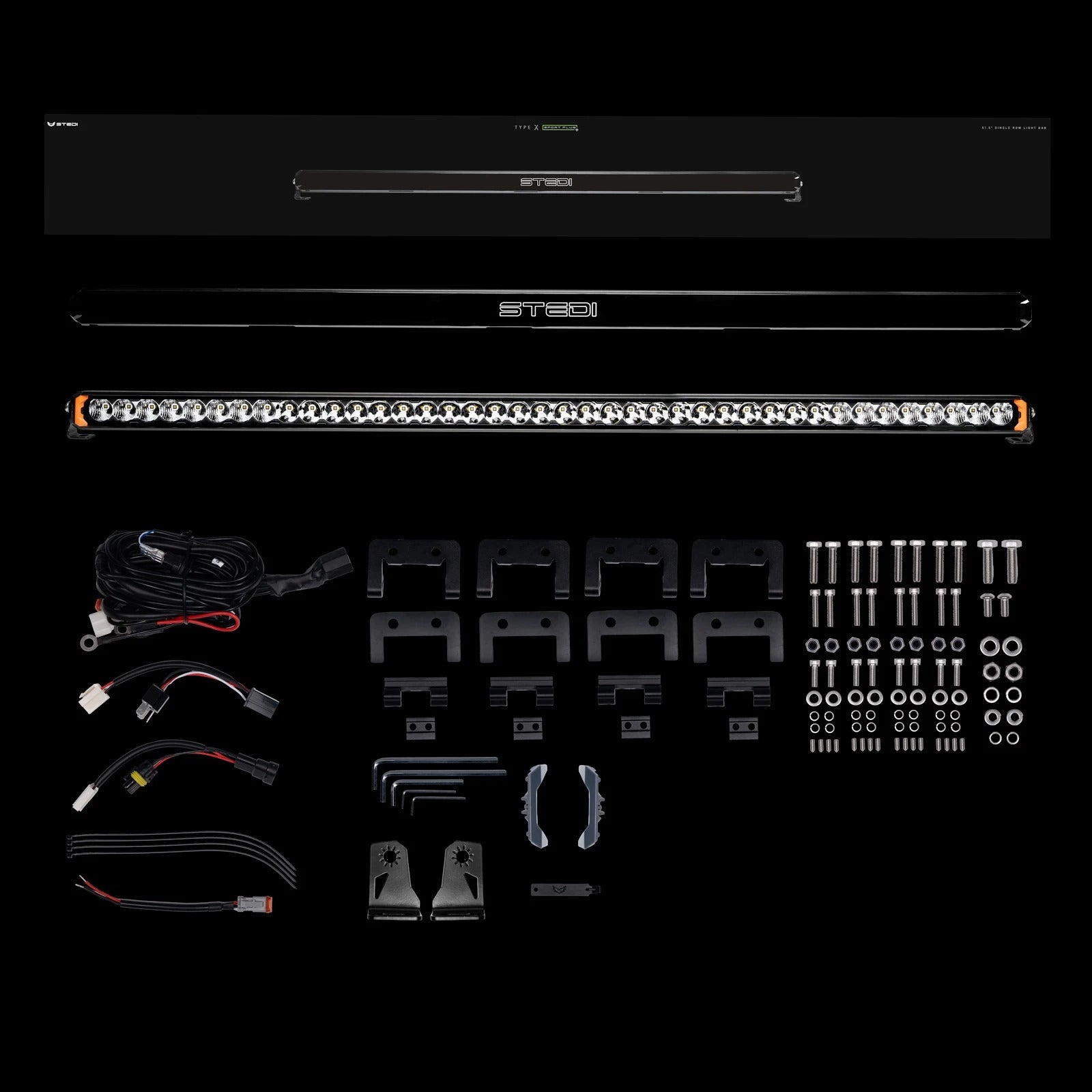 STEDI Sport Plus, Single Row, 51.5 inch, 40 LED Light Bar