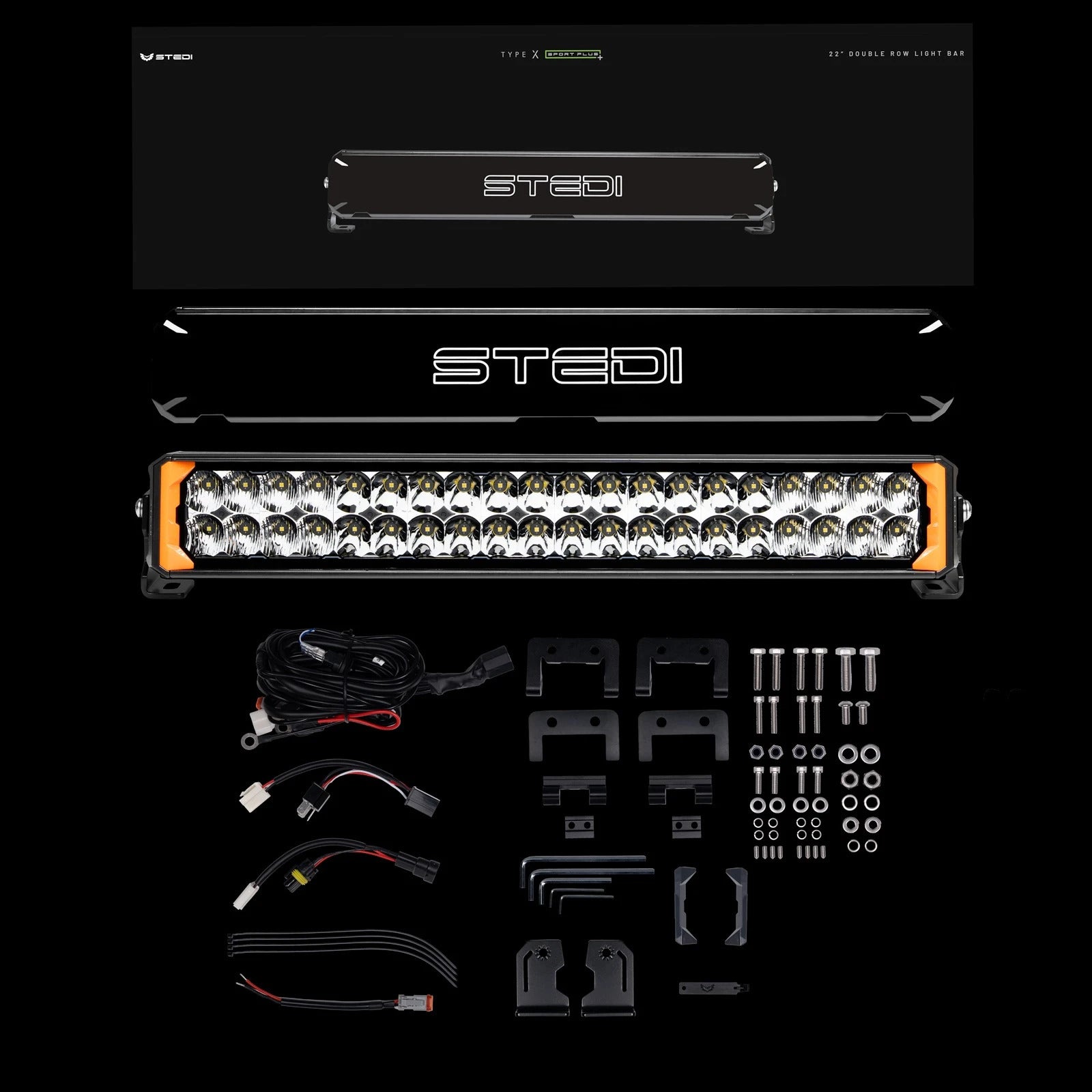 STEDI Sport Plus, Double Row, 22 inch, 40 LED Light Bar