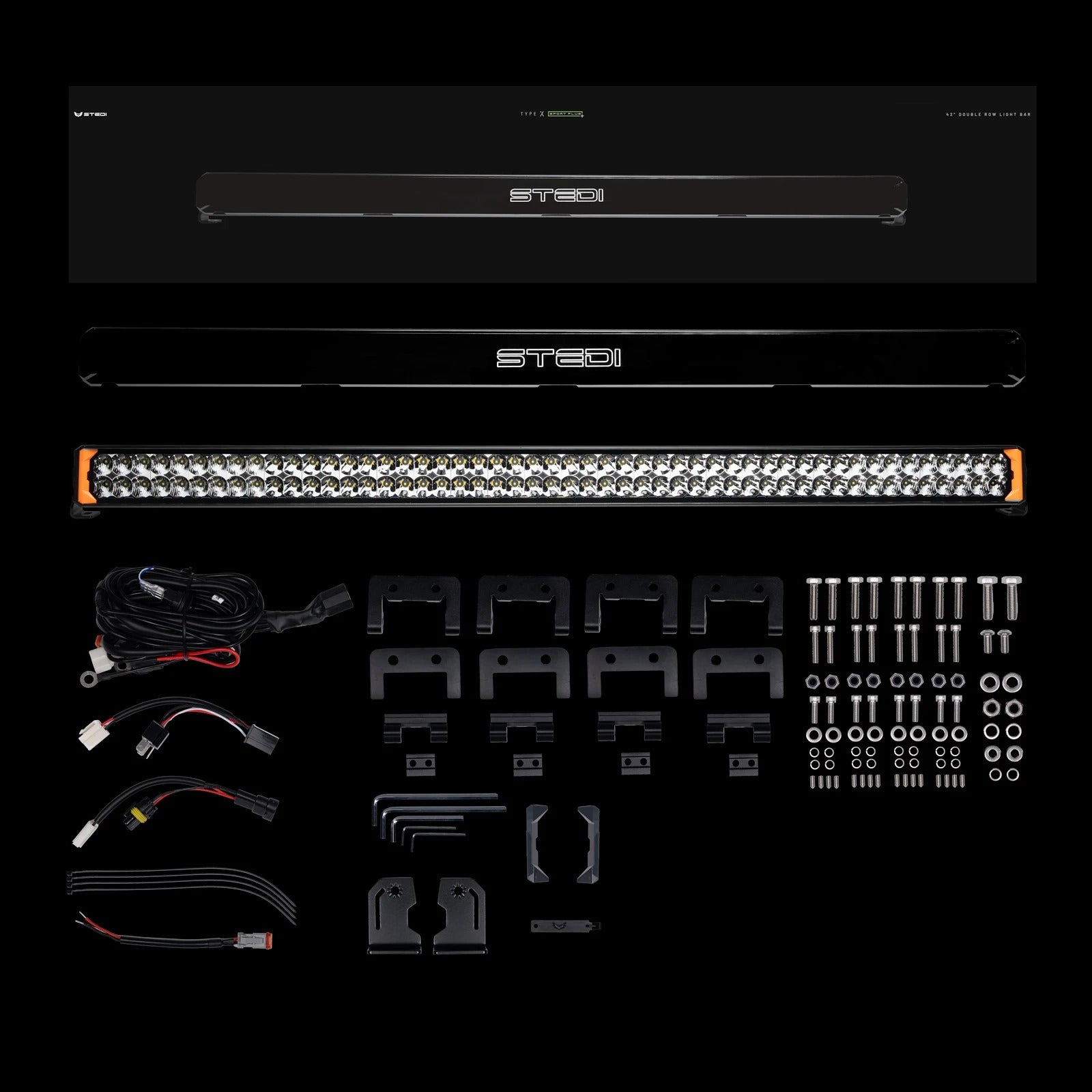 STEDI Sport Plus, Double Row, 42 inch, 80 LED Light Bar