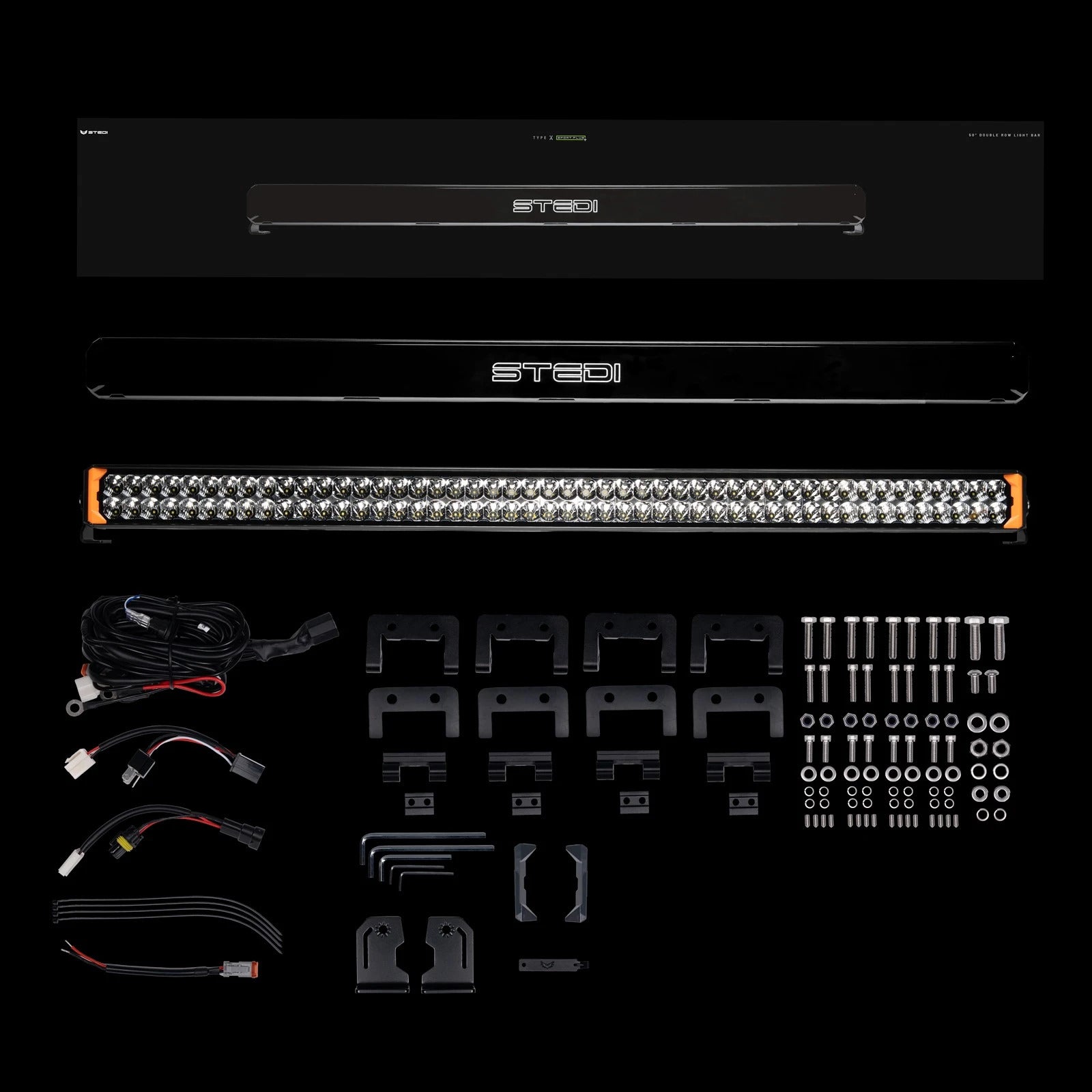 STEDI Sport Plus, Double Row, 50 inch, 96 LED Light Bar
