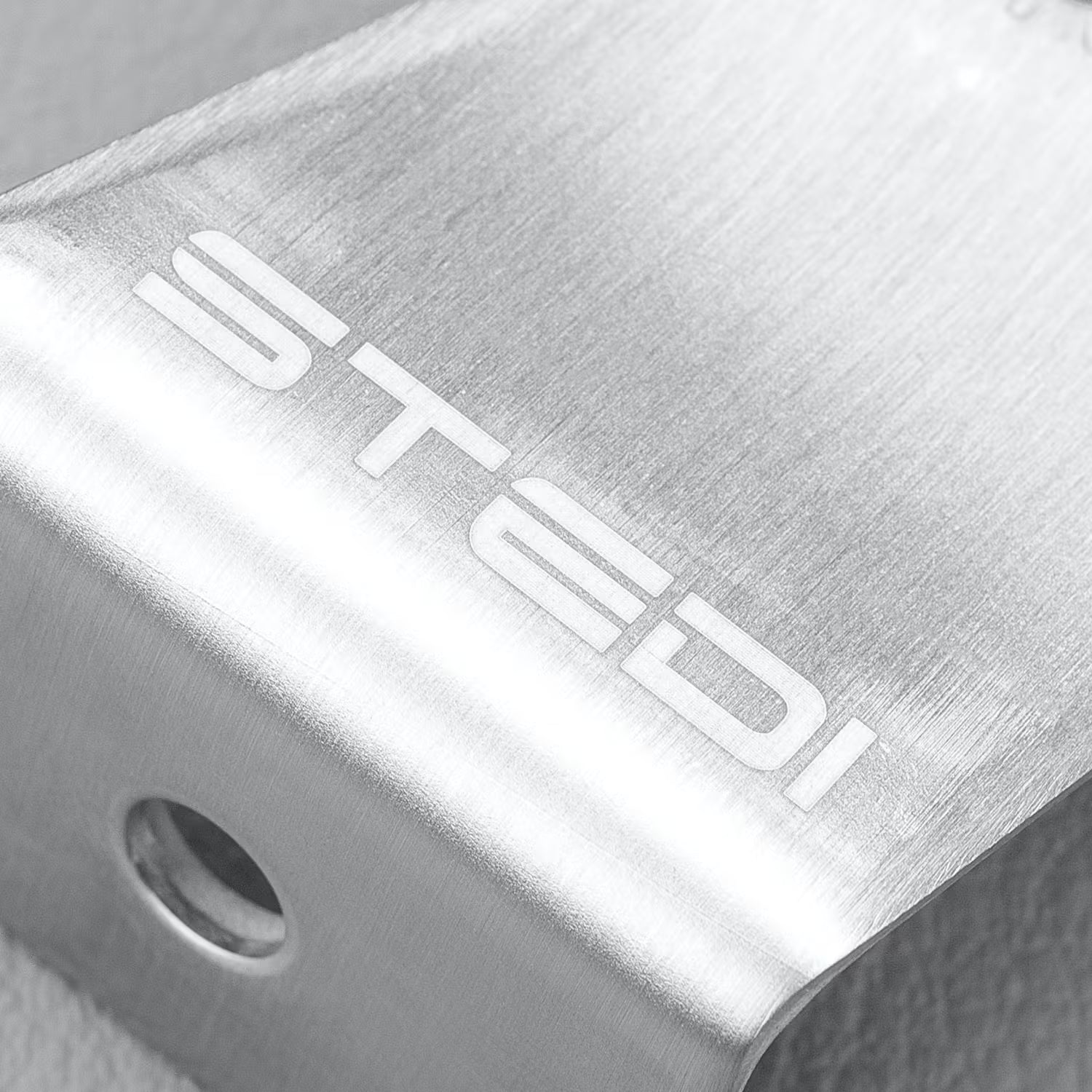 Ersatz Halterung für LED Light Bars Brushed Stainless 95mm - GPC-Offroad