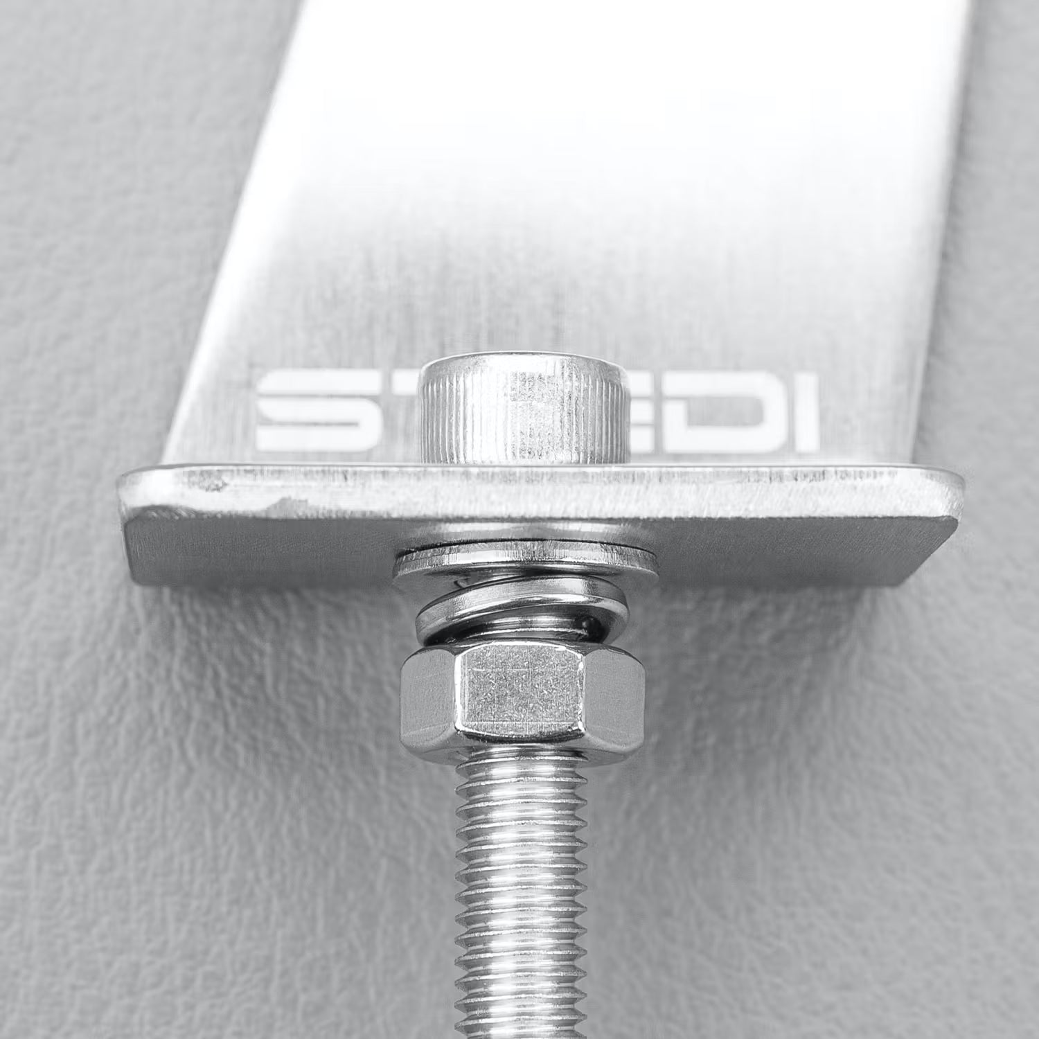 Ersatz Halterung für LED Light Bars Brushed Stainless 95mm - GPC-Offroad