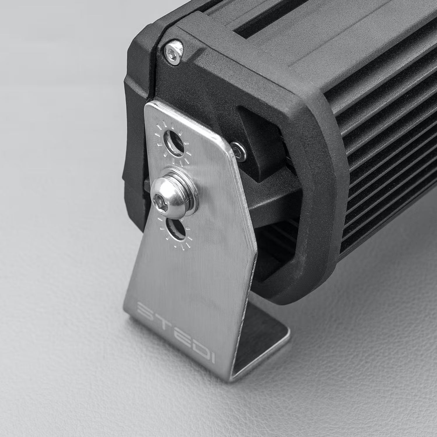 Ersatz Halterung für LED Light Bars Brushed Stainless 95mm - GPC-Offroad