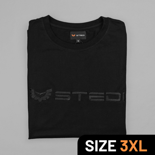 STEDI Tee | Monochrome Black - GPC-Offroad