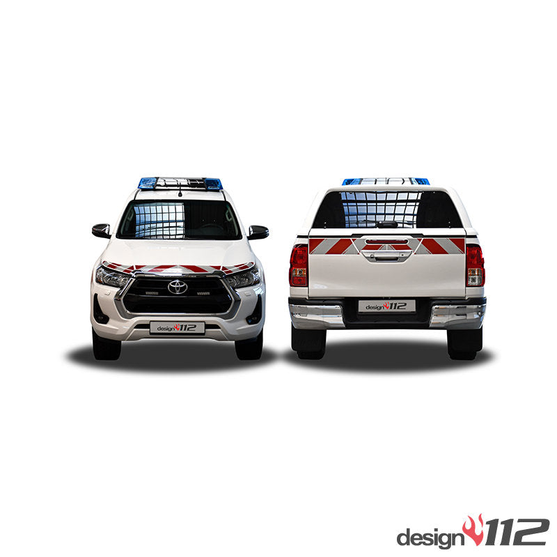 Warnmarkierungssatz - Toyota Hilux (ab 09/2022-) - GPC-Offroad