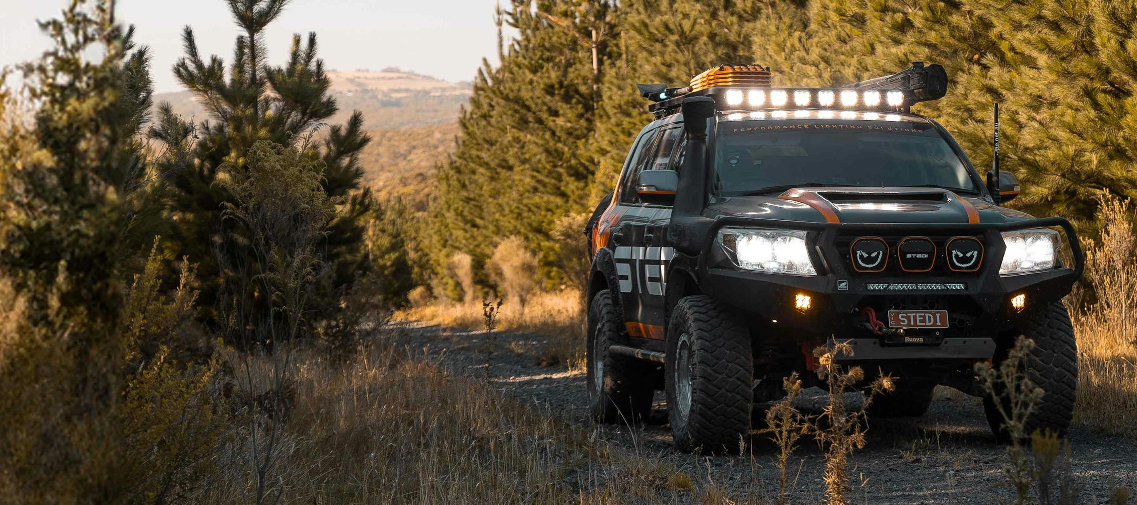 STEDI - Type X Evo 4" Pre-Runner Bundle (8 Fach, für Dachträger) - GPC-Offroad