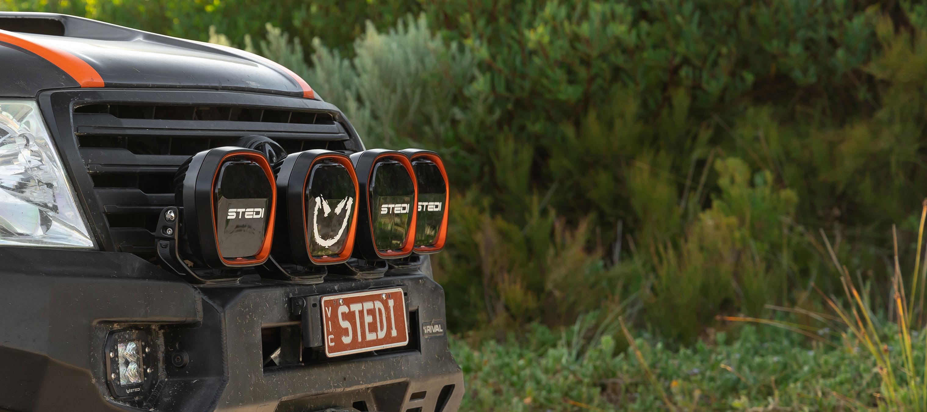 STEDI Anti Diebstahl Kit - Type-X EVO LED Spot Lights - GPC-Offroad