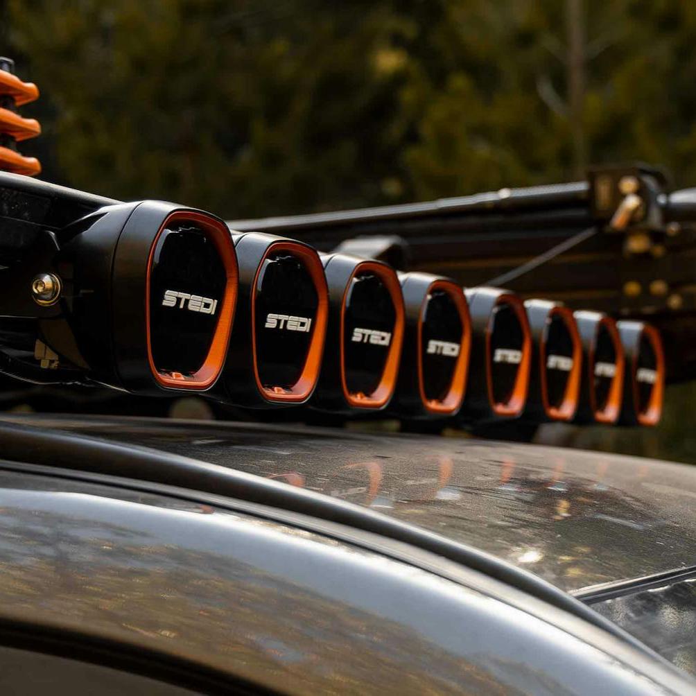 STEDI - Type X Evo 4" Pre-Runner Bundle (8 Fach, für Dachträger) - GPC-Offroad