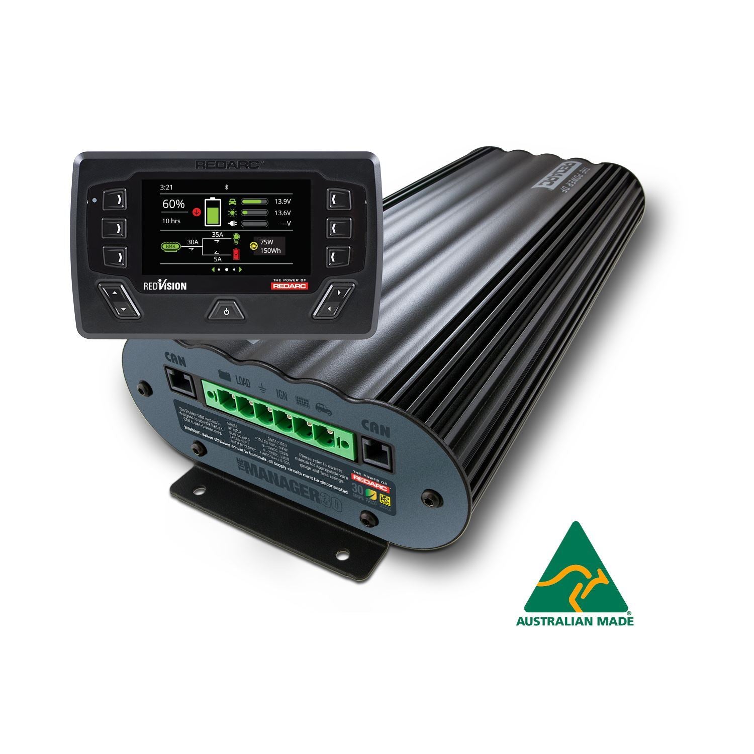 REDARC Manager30 inkl. Redvision Display - GPC-Offroad