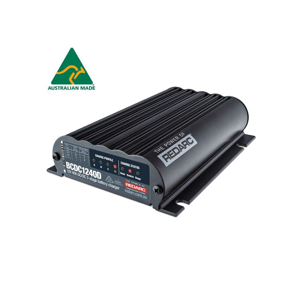 REDARC BCDC 40A DC Battery Charger (Outdoor Mount)