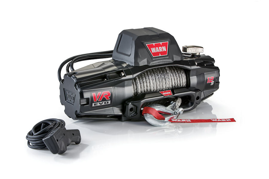 WARN VR Evo 12s, 12V 5.443KG Zugkraft inkl. Kunststoffseil - GPC-Offroad