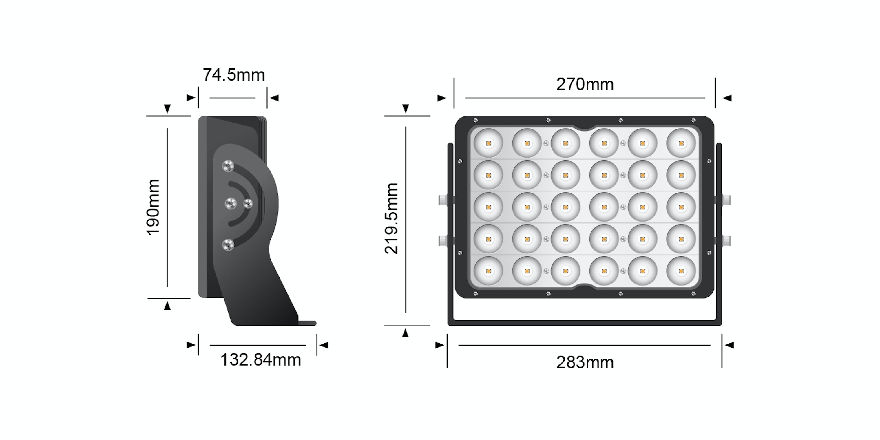 STEDI 150W Heavy Duty LED Work Light - GPC-Offroad