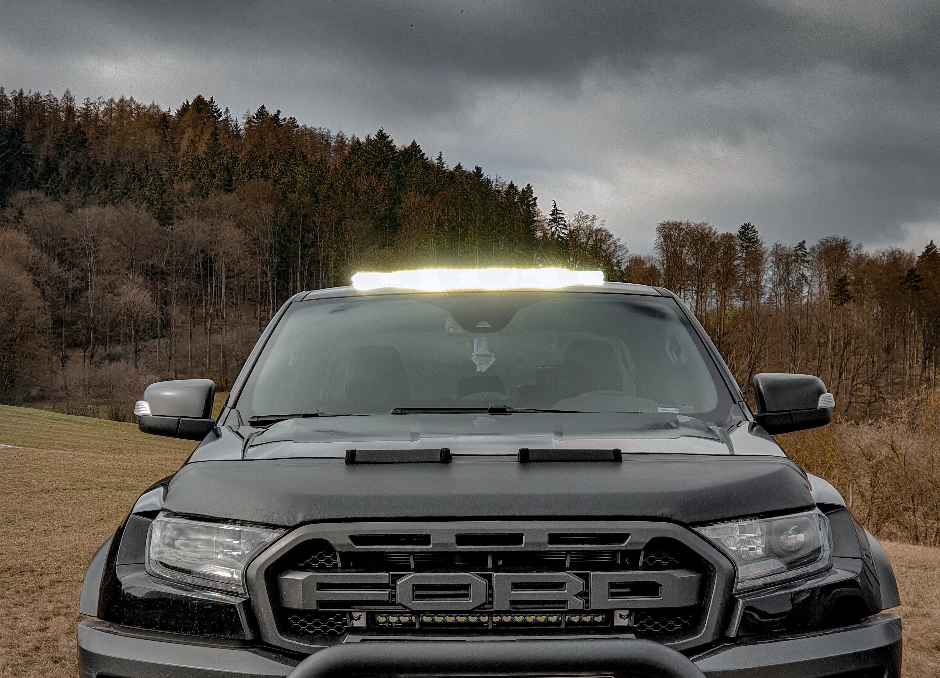 Ford Ranger Sportbügelbefestigung (für Wildtrak + Raptor bis 2023) mit STEDI ST4k 42"