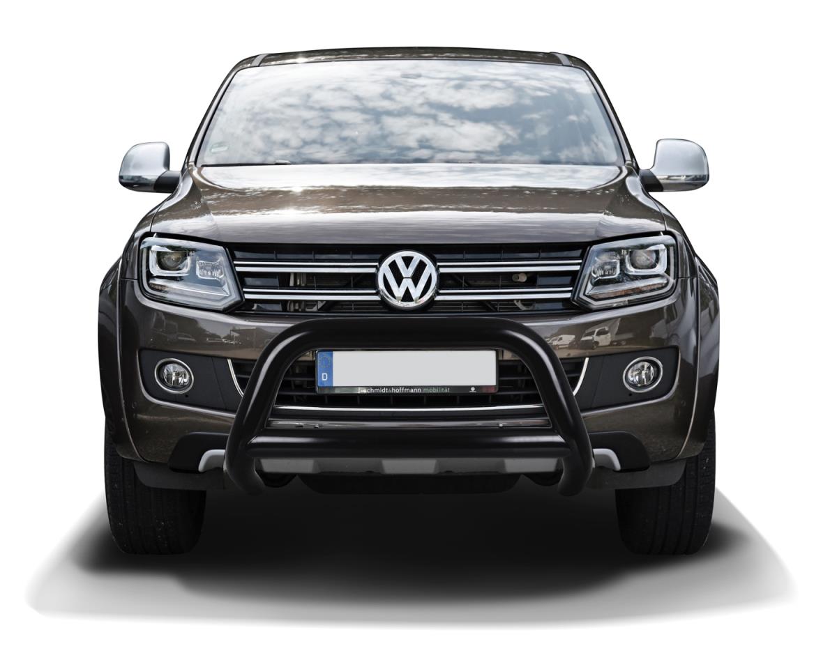 VW Amarok (2010-2020) Frontschutzbügel Schwarz 89mm