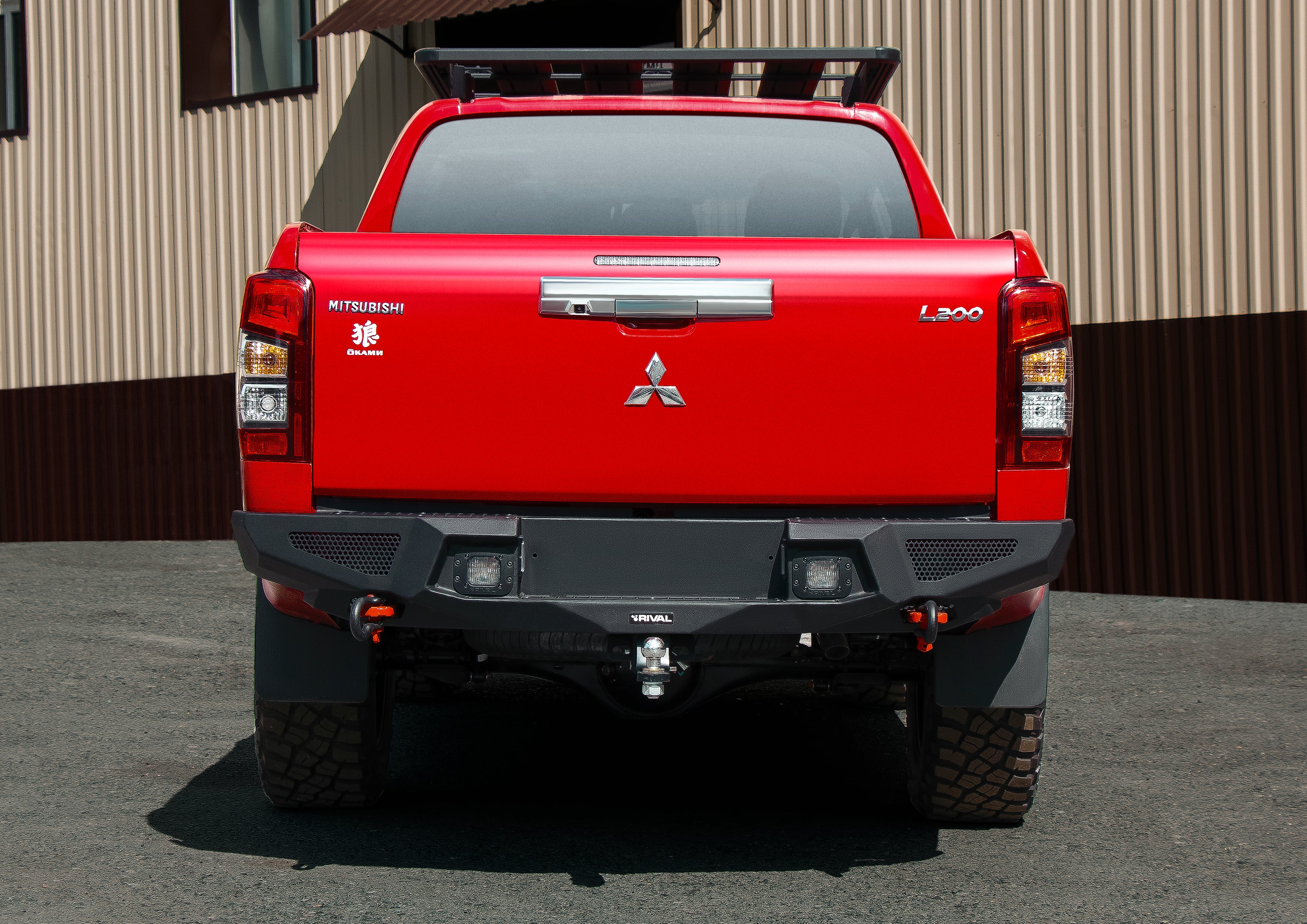 RIVAL4x4 Alu Heckstoßstange für Mitsubishi L200 / Triton (ab 2019) - GPC-Offroad