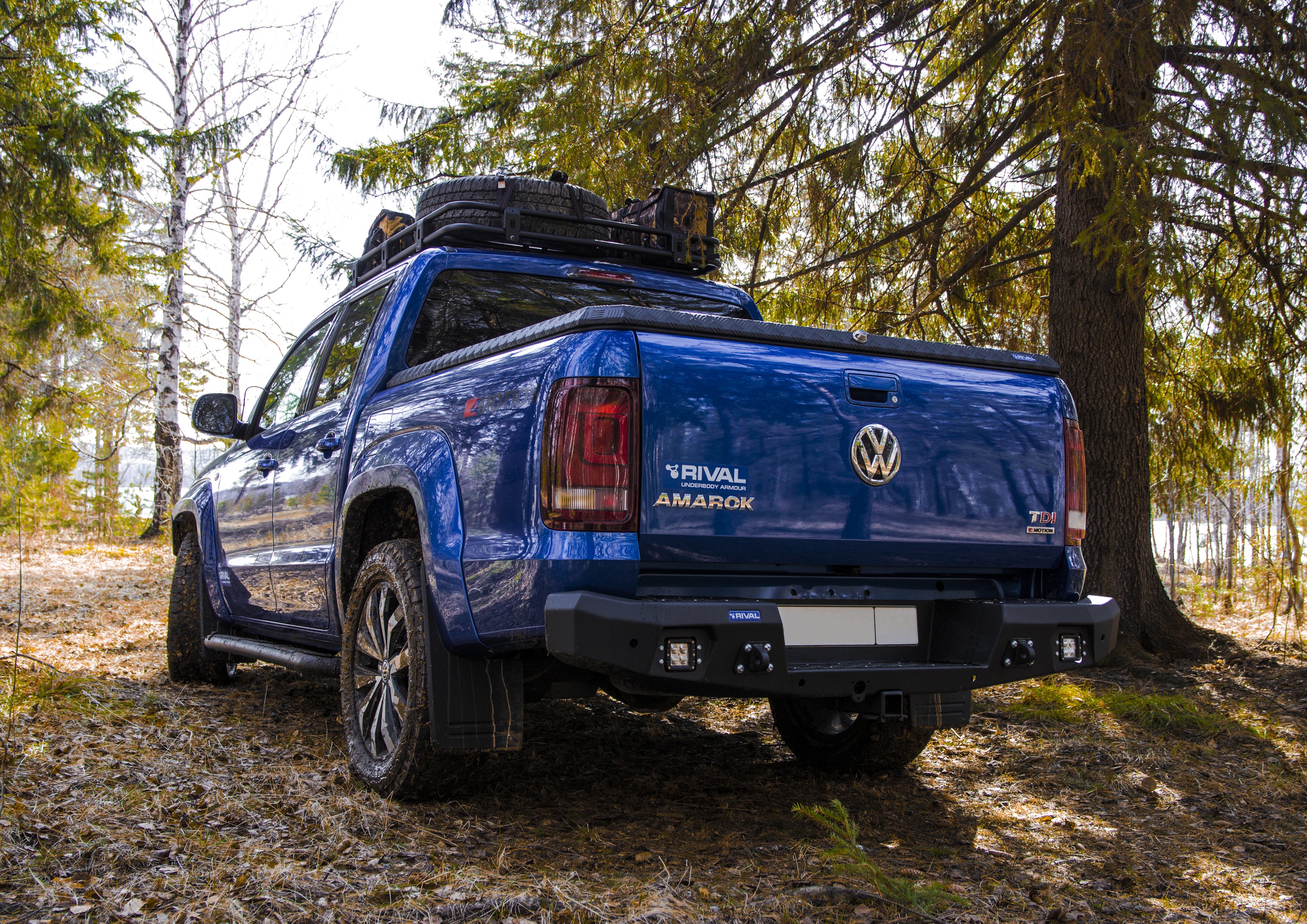 RIVAL4x4 Alu Heckstoßstange für VW Amarok (2010-2022)