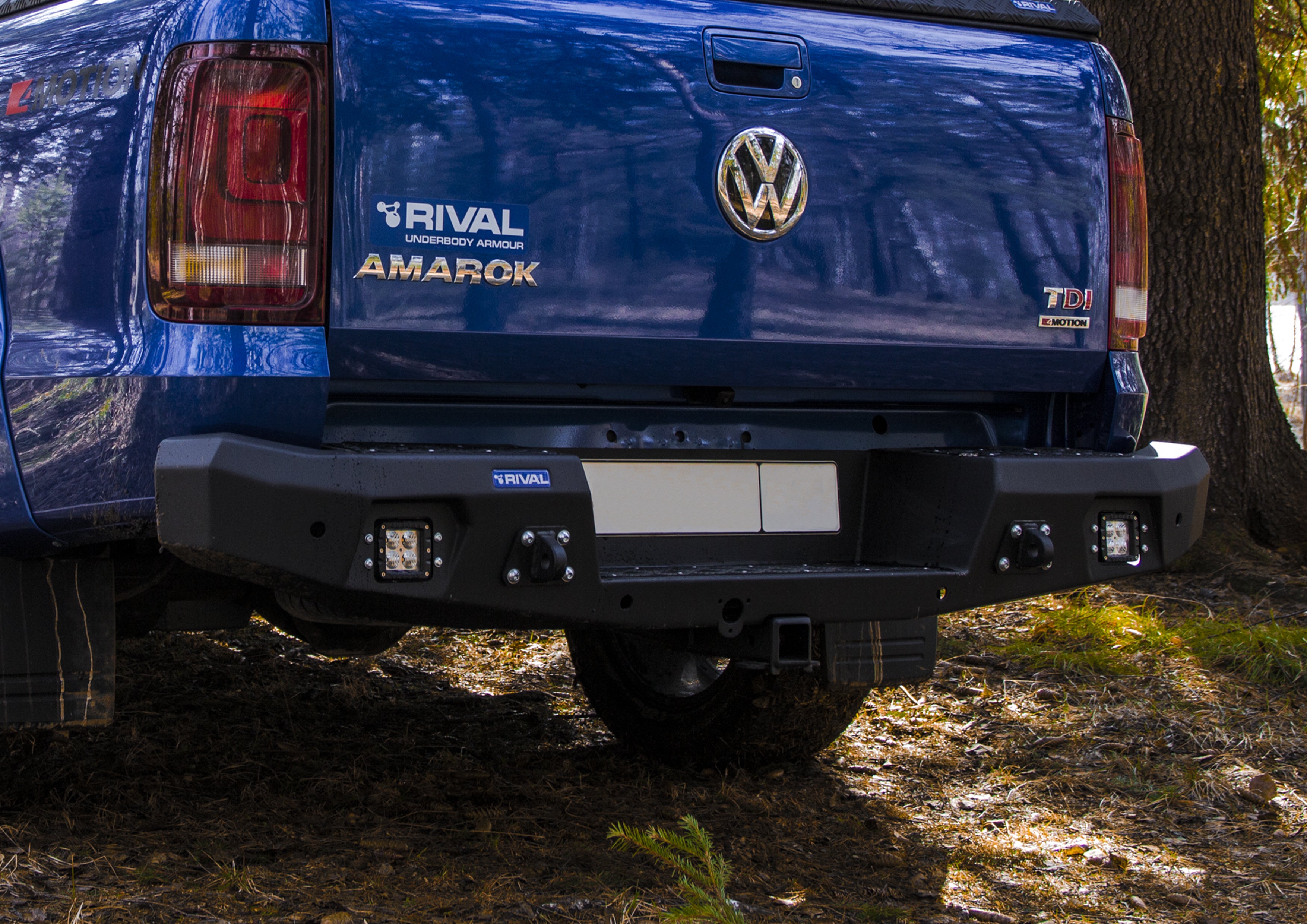 RIVAL4x4 Alu Heckstoßstange für VW Amarok (2010-2022) - GPC-Offroad