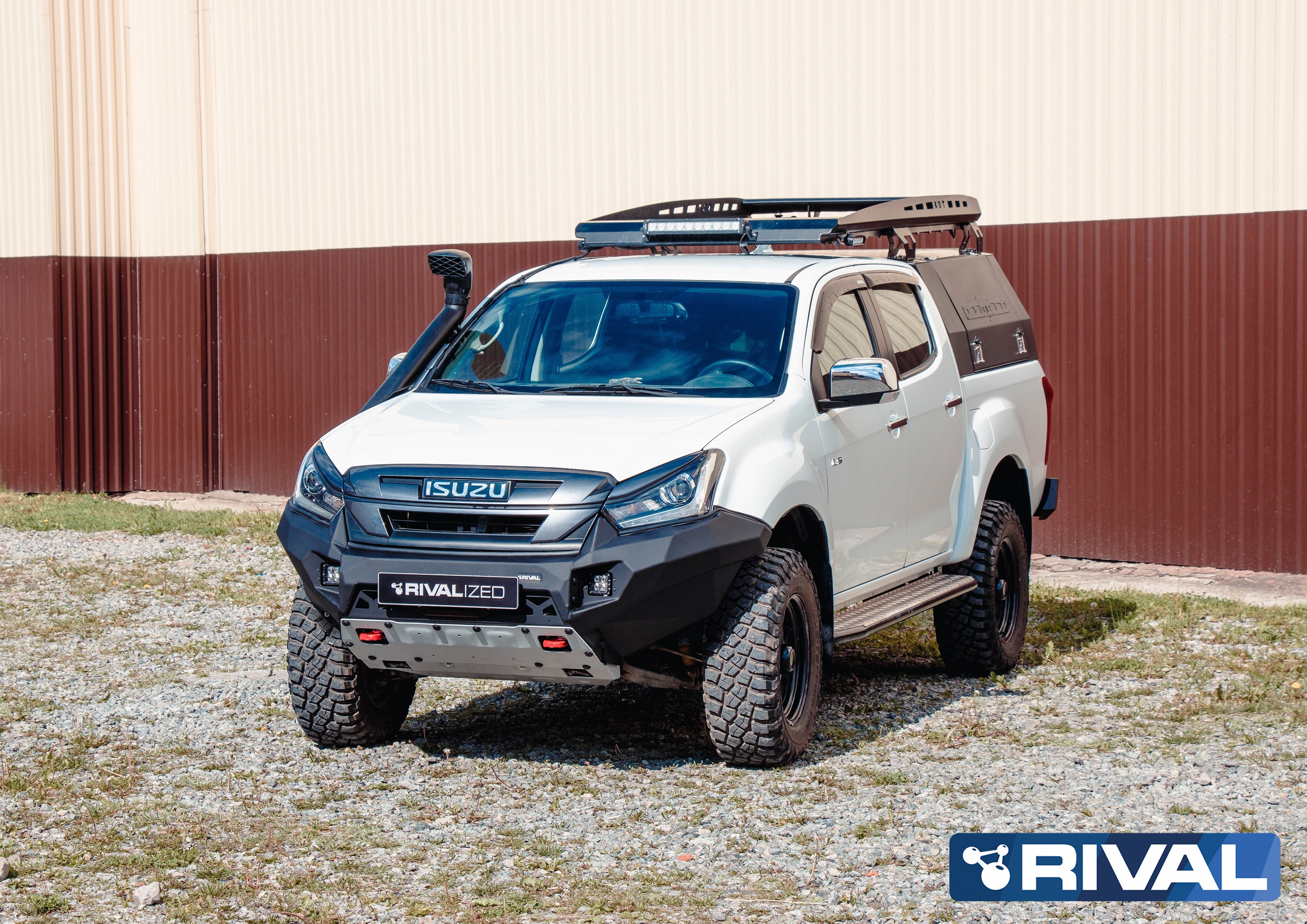 RIVAL4x4 Alu HD-Seilwindenstoßstange für ISUZU D-MAX (ab 2017-2021)