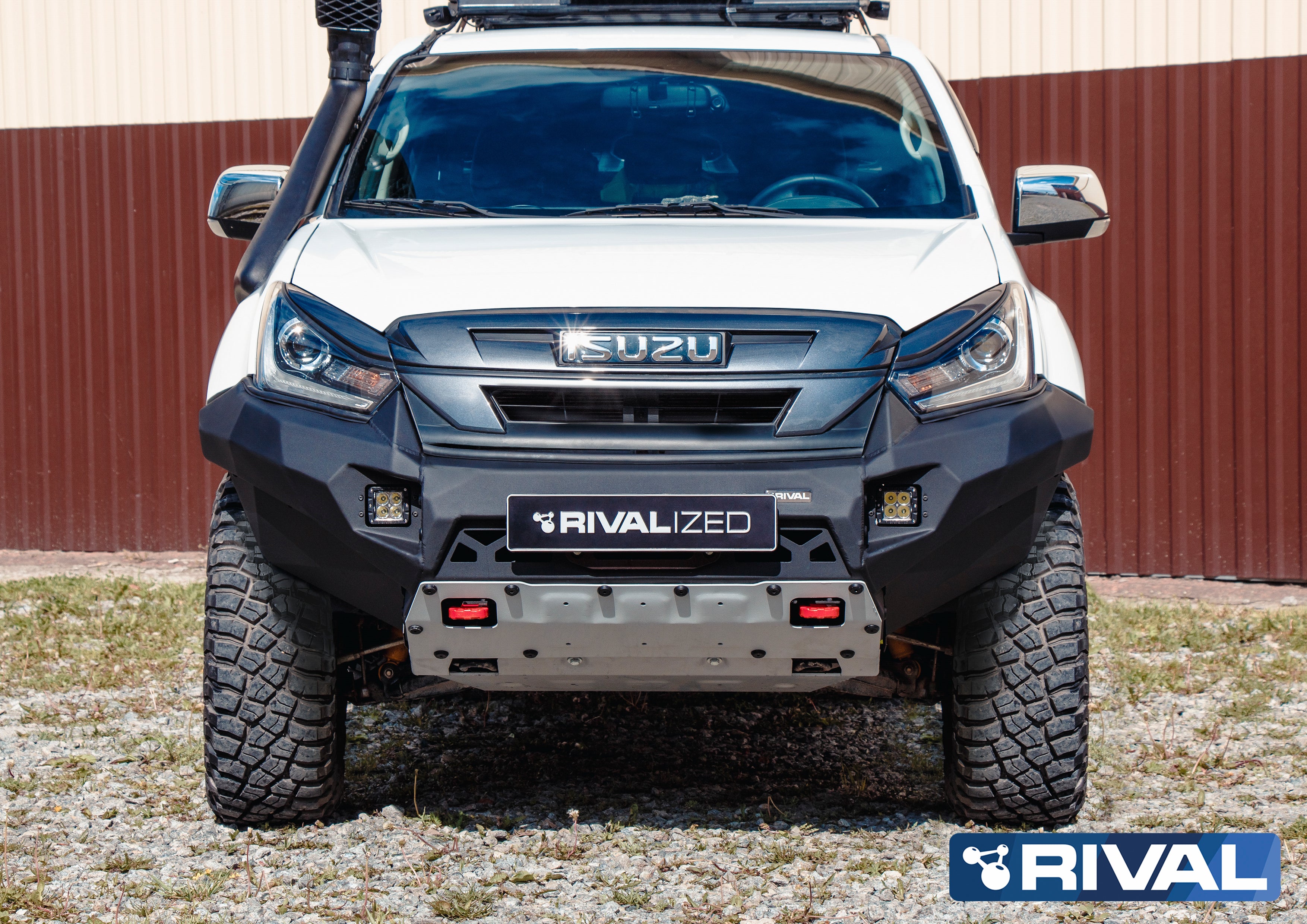 RIVAL4x4 Alu HD-Seilwindenstoßstange für ISUZU D-MAX (ab 2017-2021)