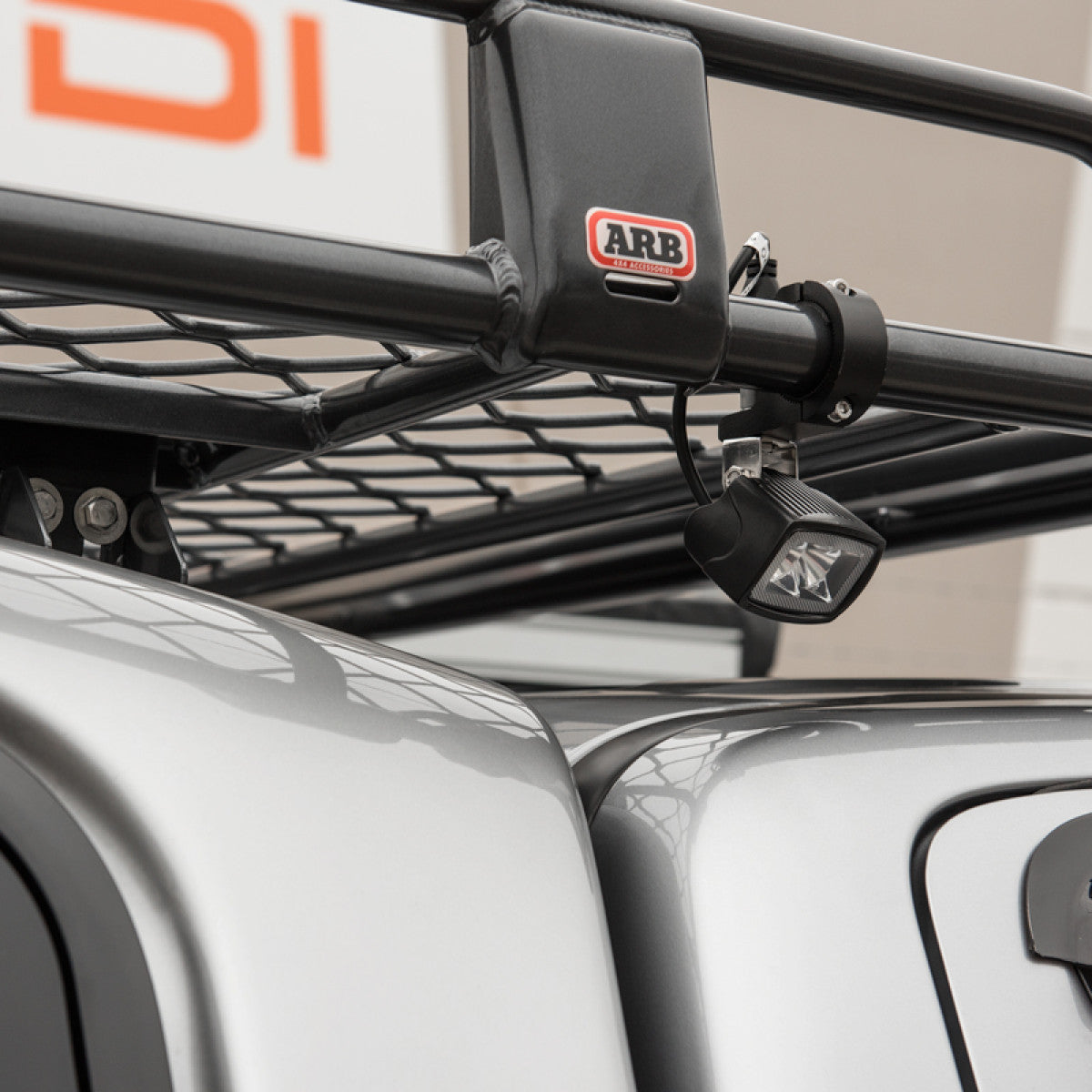 Roof rack tube clamps clearance