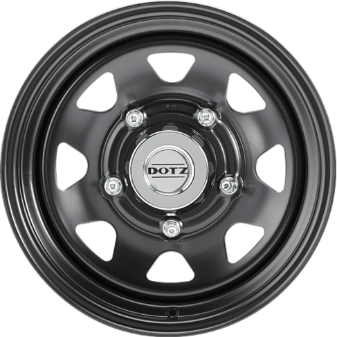 Dotz Dakar - 17 inch - Black Matt