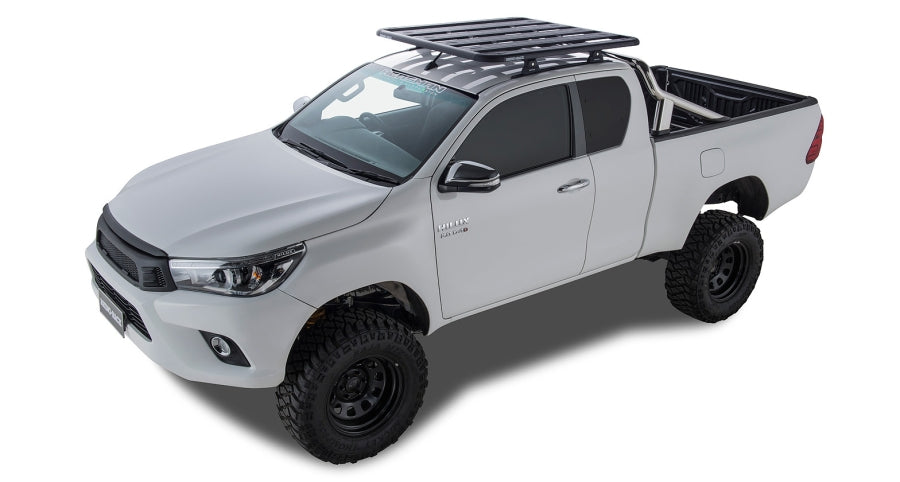 Toyota Hilux Extra-Cab (ab 2016) RHINO-RACK™ Plattform Pioneer(6) 1300X1240 inkl. RLT600+RTS - GPC-Offroad