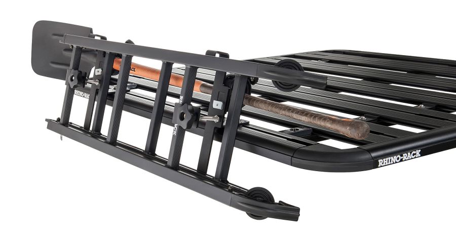 Rhino Rack Halterung für faltb. Leiter (RAFL) Seitlich an Pioneer Dachträger - GPC-Offroad