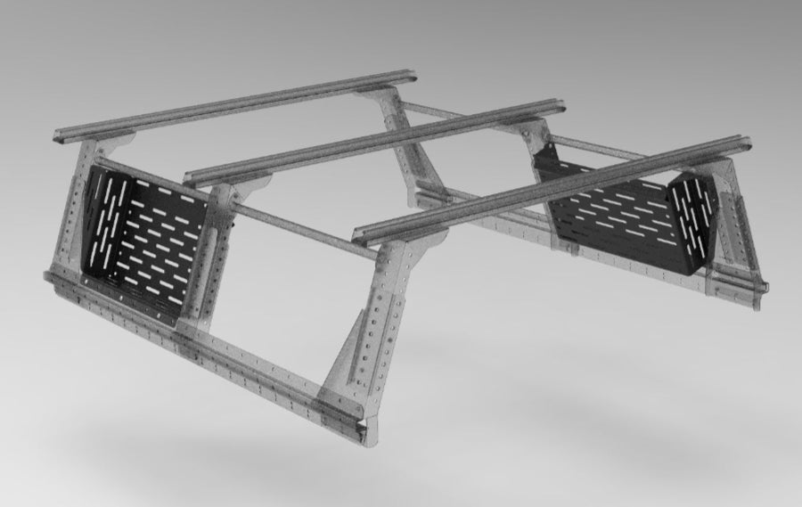 Muli-Rack Trägerblech - Extracab (Vorne Links o. Hinten Rechts (1.Stk.))