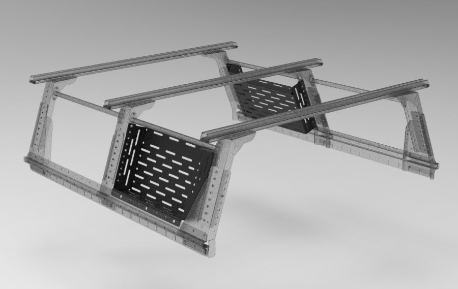 Muli-Rack Trägerblech - Extracab (Vorne Rechts o. Hinten Links (1.Stk.))