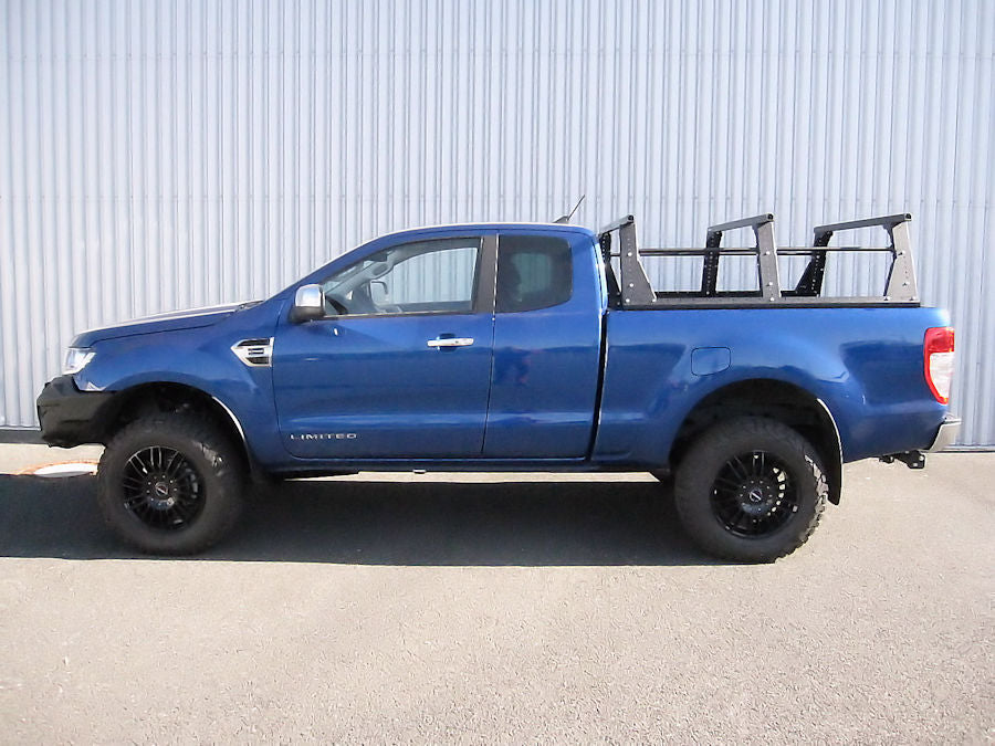 Muli-Rack System (Hoch, Extra-CAB) mit 3x Rhino Rack HD Querträgern - GPC-Offroad