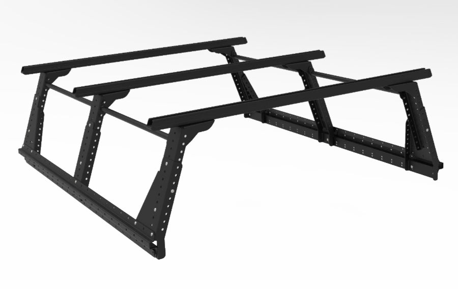 Muli-Rack System (Hoch, Extra-CAB) mit 3x Rhino Rack HD Querträgern