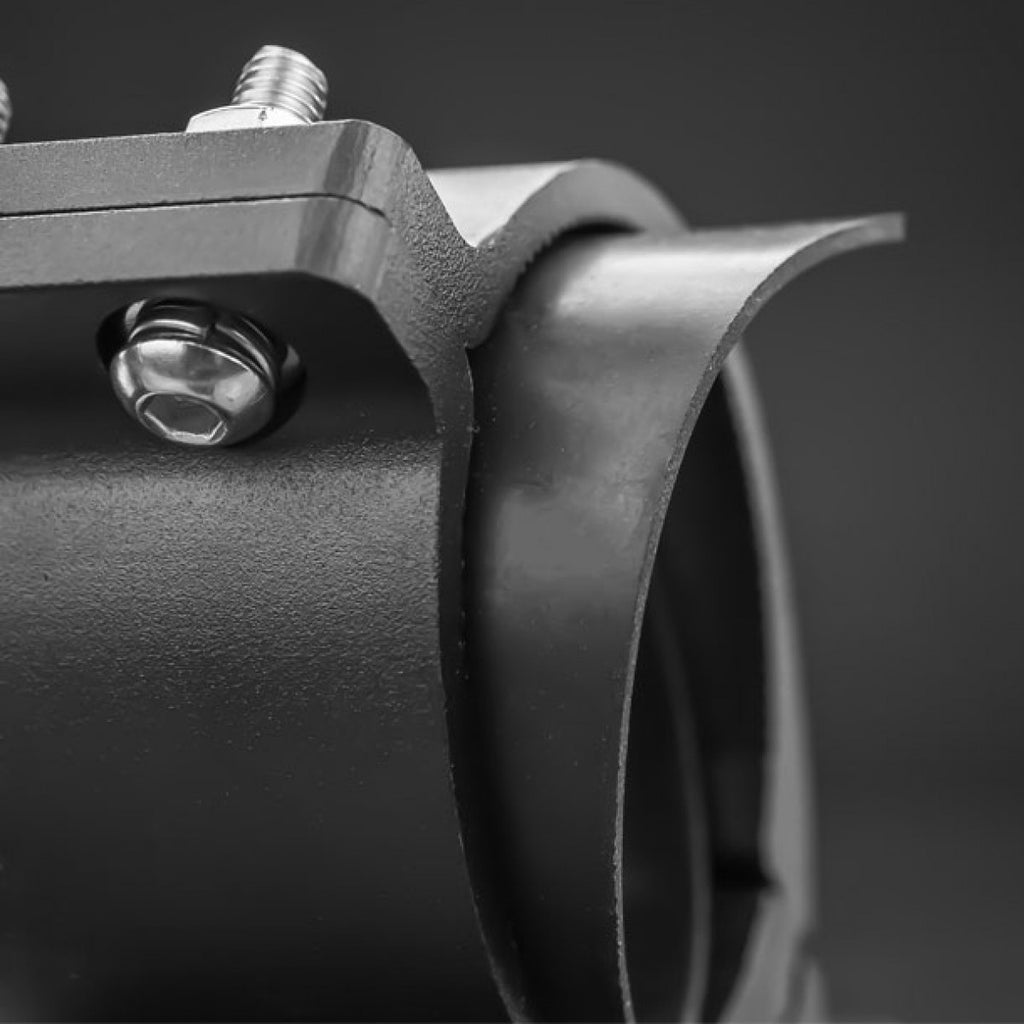STEDI pipe clamp mounting brackets | Black