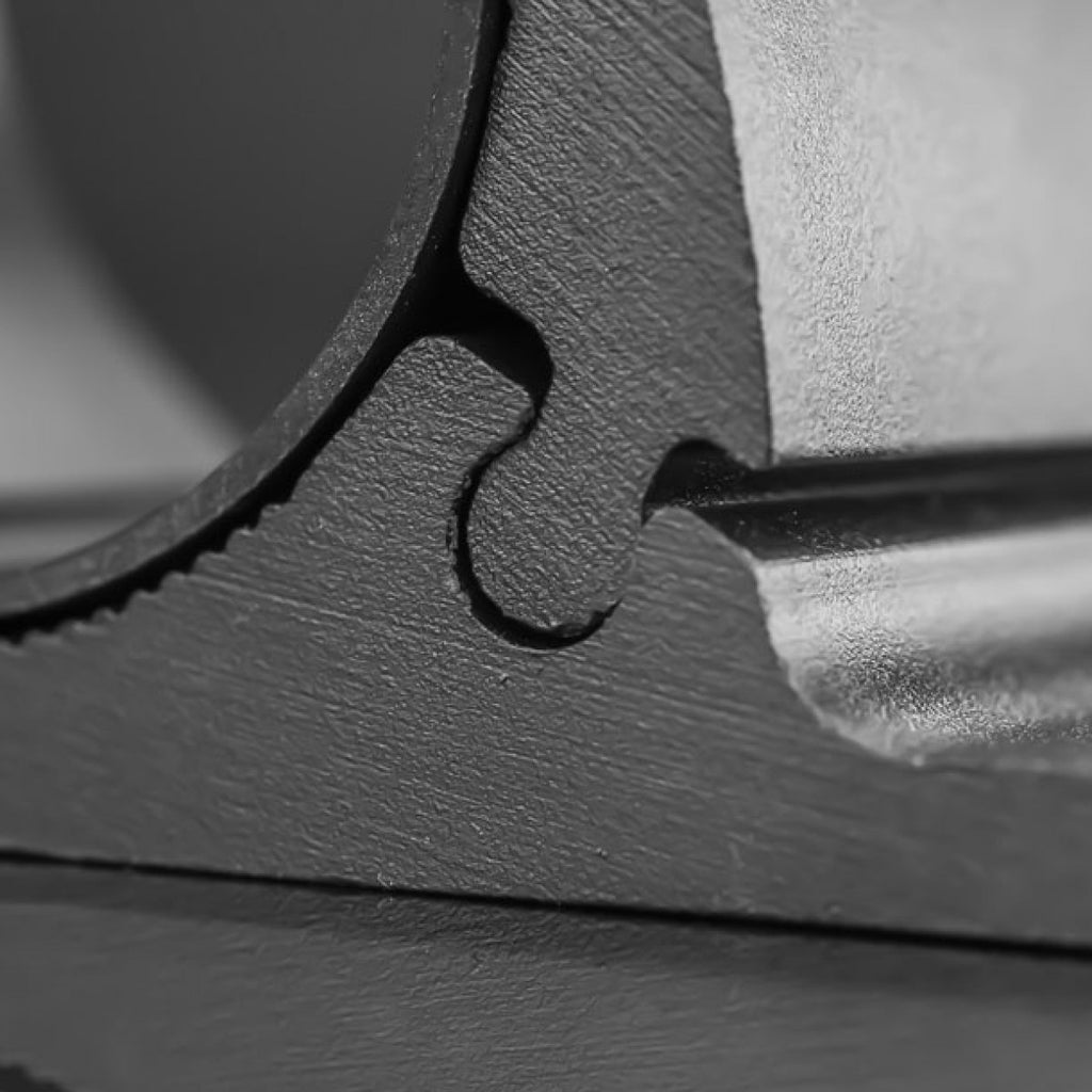 STEDI pipe clamp mounting brackets | Black